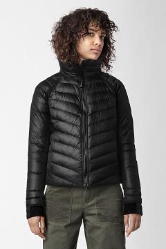 Chamarras Canada Goose Mujer México - HyBridge Chaqueta De Plumas Negros SD5184930
